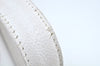 Authentic CHANEL Caviar Skin Matelasse CoCo Mark 2Way Backpack Purse White K8332