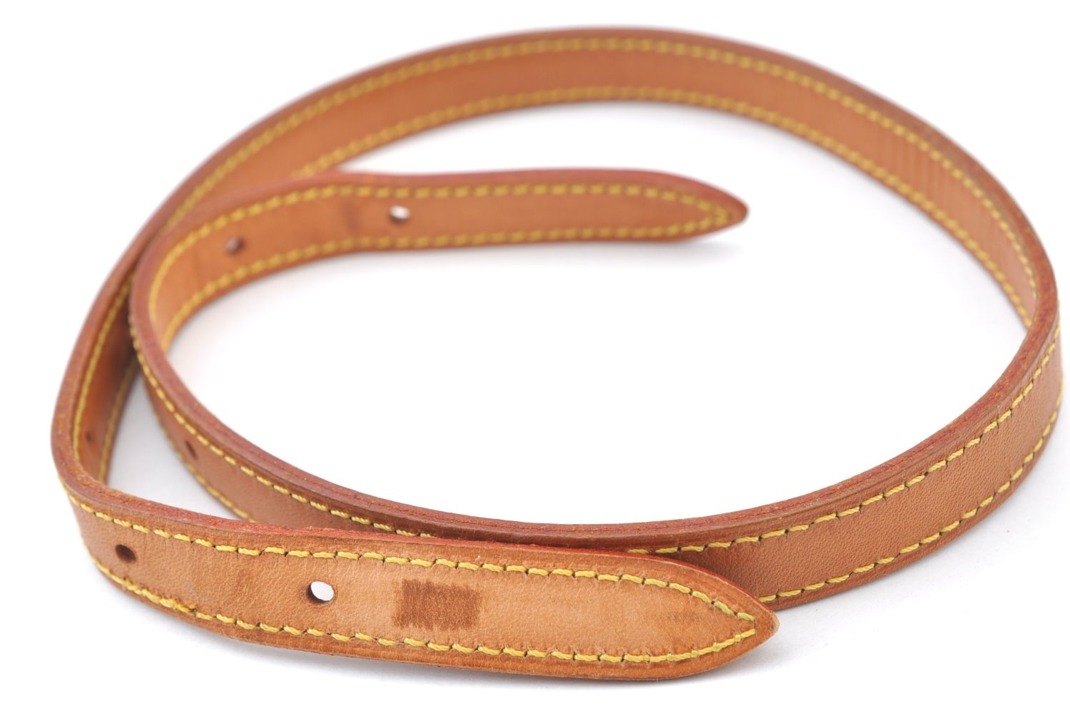 Authentic Louis Vuitton Leather Shoulder Strap For Bucket PM 27.6