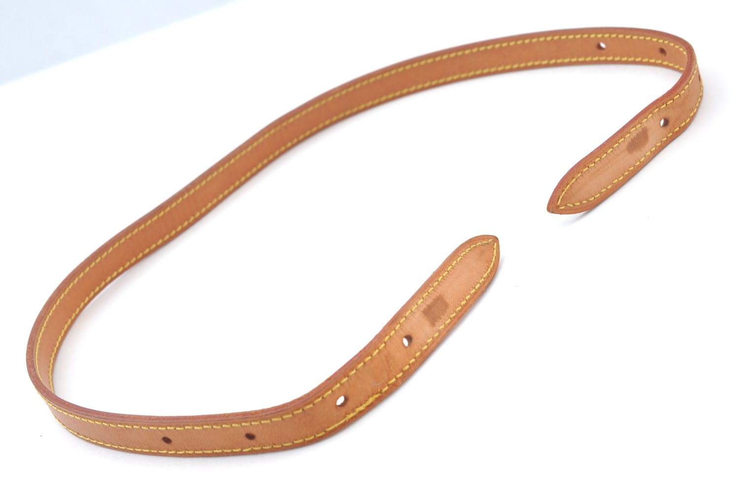 Authentic Louis Vuitton Leather Shoulder Strap For Bucket PM 27.6