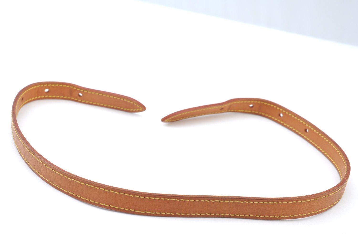 Authentic Louis Vuitton Leather Shoulder Strap For Bucket PM 27.6