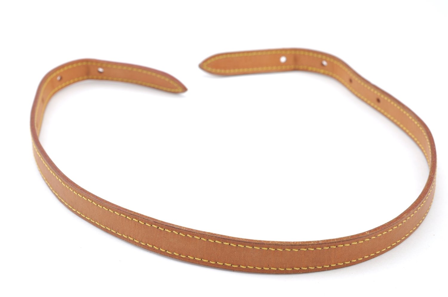 Authentic Louis Vuitton Leather Shoulder Strap For Bucket PM 27.6