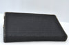 Auth FENDI Zucca 2Way Shoulder Clutch Bag Purse Canvas Leather Black Junk K8360