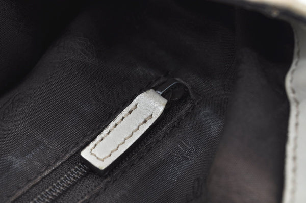 Authentic GUCCI Guccissima Sukey Shoulder Tote Bag GG Leather 211944 White K8361