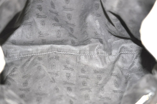 Authentic GUCCI Guccissima Sukey Shoulder Tote Bag GG Leather 211944 White K8361