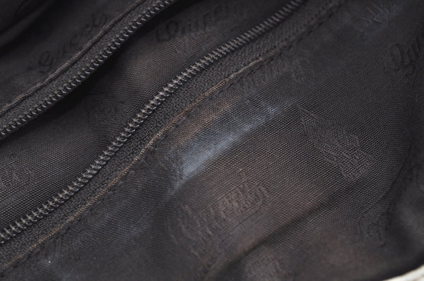 Authentic GUCCI Guccissima Sukey Shoulder Tote Bag GG Leather 211944 White K8361