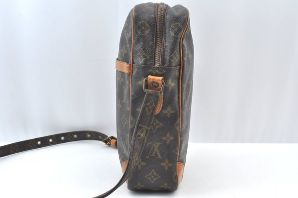 Authentic Louis Vuitton Monogram Danube MM Shoulder Cross Bag M45264 LV K8362