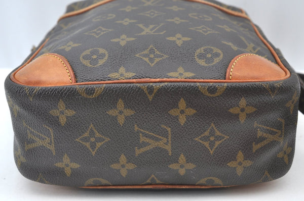 Authentic Louis Vuitton Monogram Danube MM Shoulder Cross Bag M45264 LV K8362