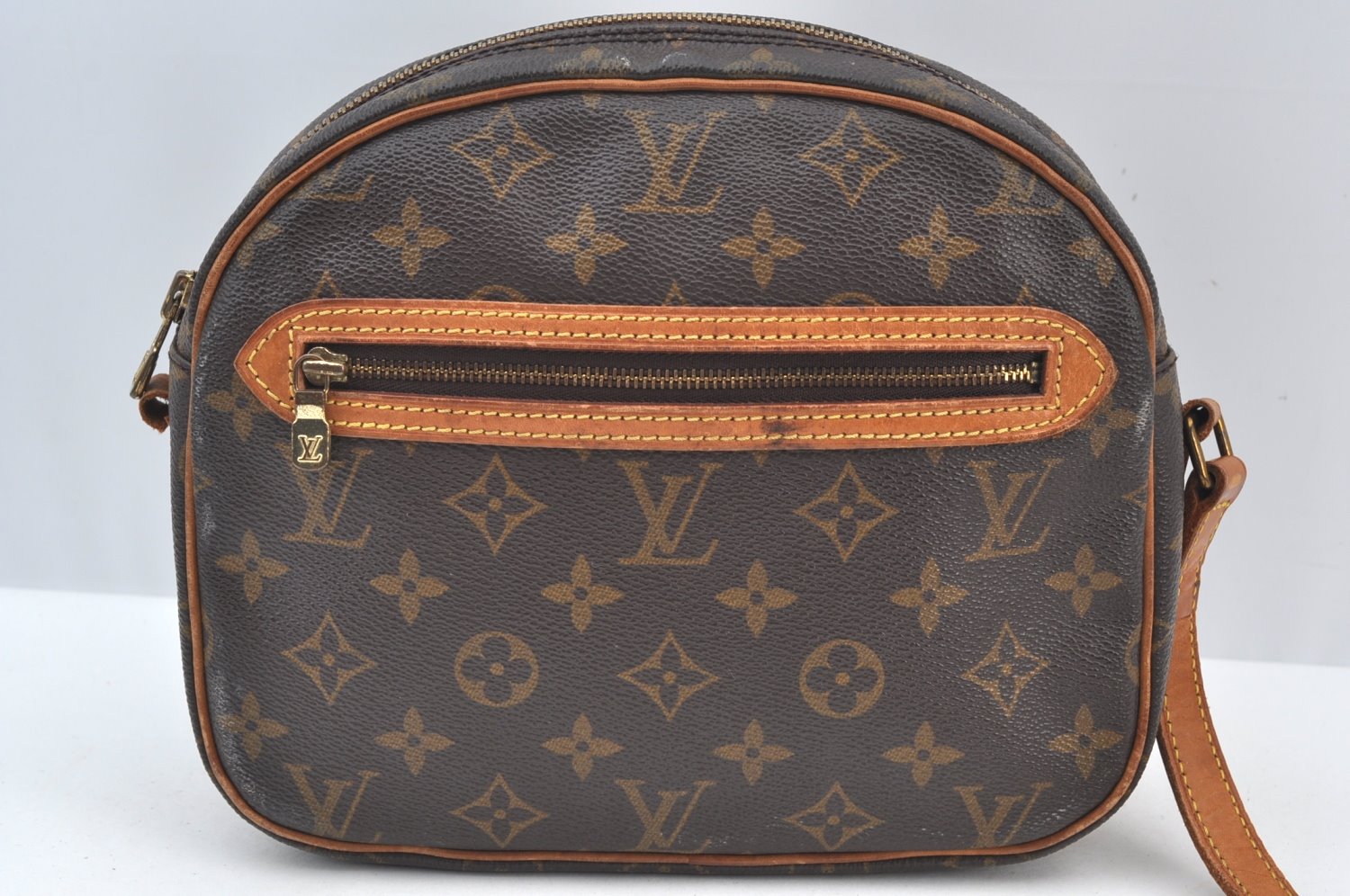 Authentic Louis Vuitton Monogram Senlis Shoulder Cross Bag M51222 LV Junk K8365