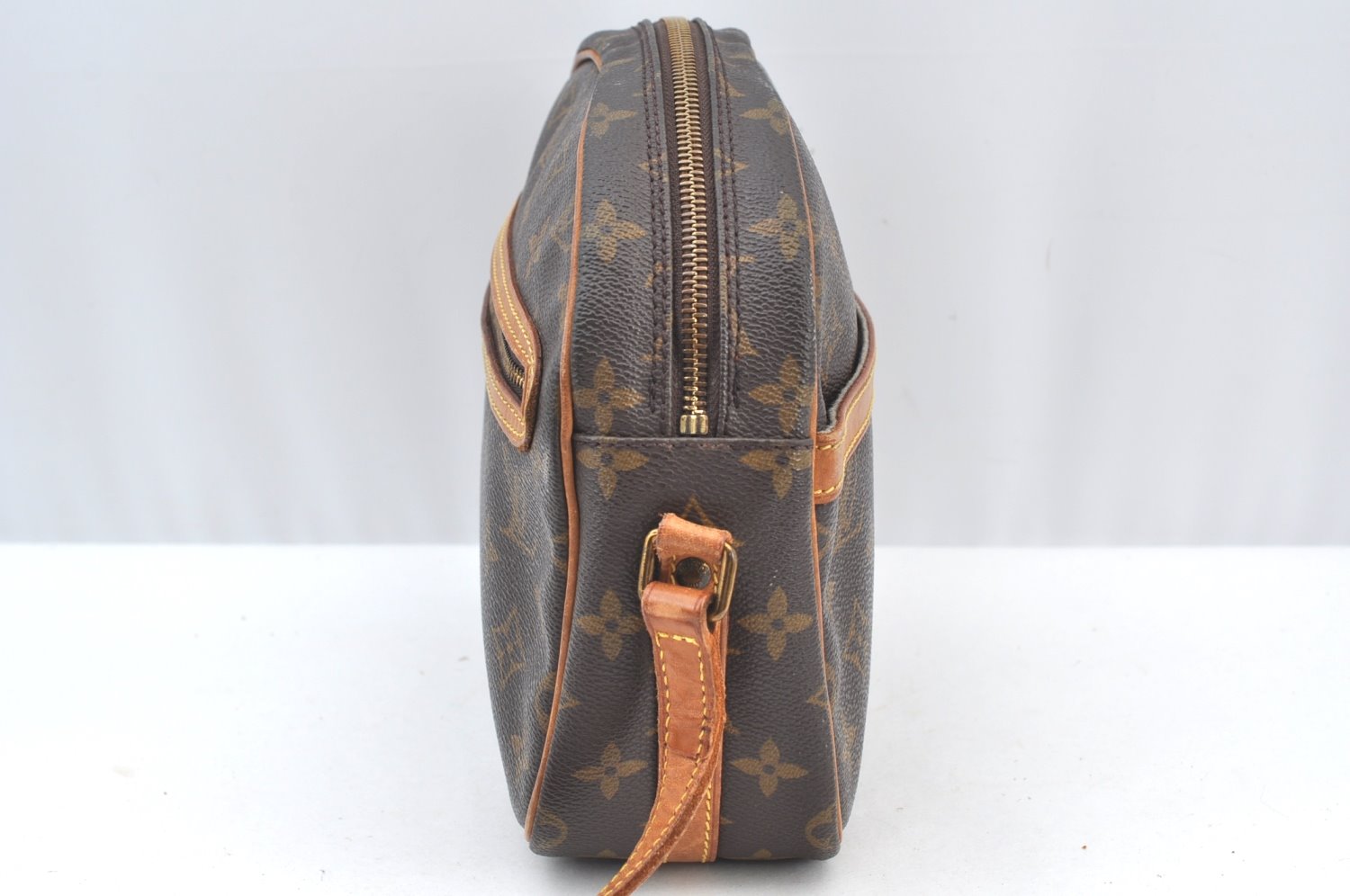 Authentic Louis Vuitton Monogram Senlis Shoulder Cross Bag M51222 LV Junk K8365