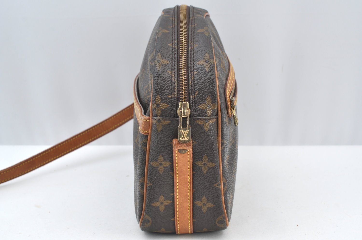 Authentic Louis Vuitton Monogram Senlis Shoulder Cross Bag M51222 LV Junk K8365