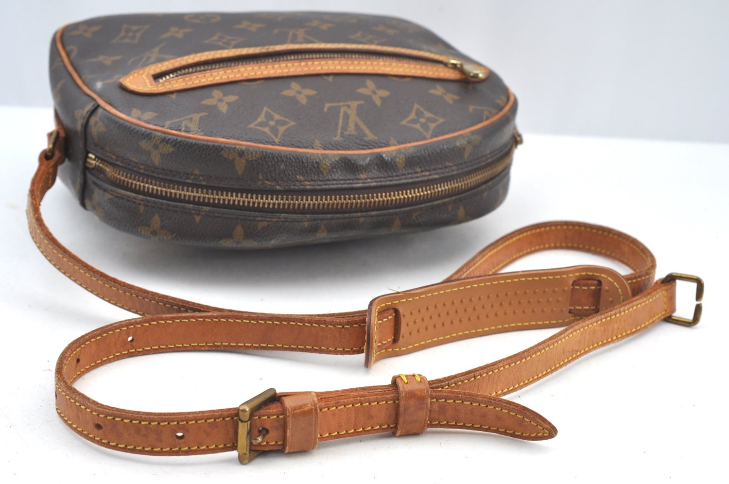 Authentic Louis Vuitton Monogram Senlis Shoulder Cross Bag M51222 LV Junk K8365