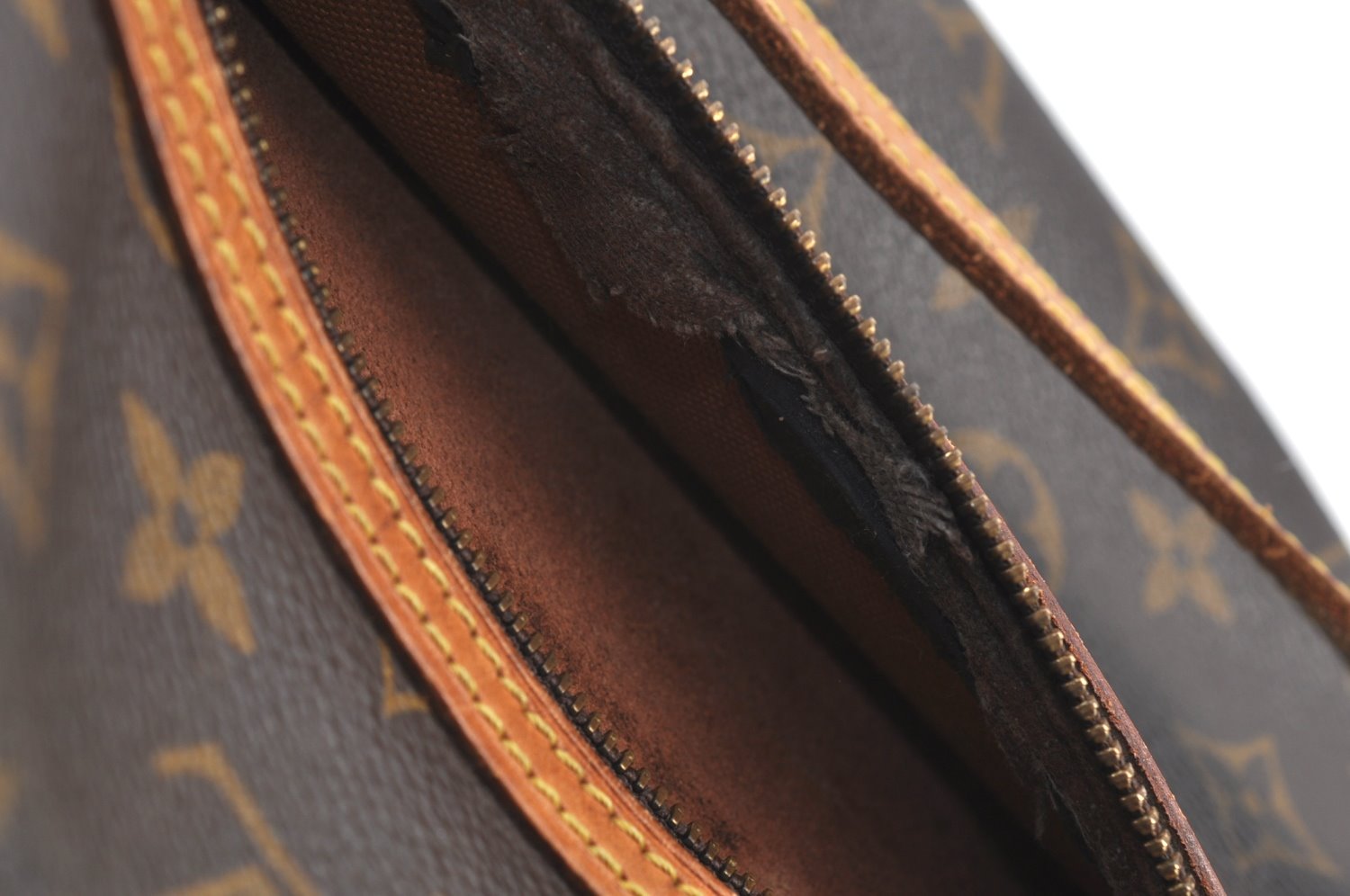 Authentic Louis Vuitton Monogram Senlis Shoulder Cross Bag M51222 LV Junk K8365