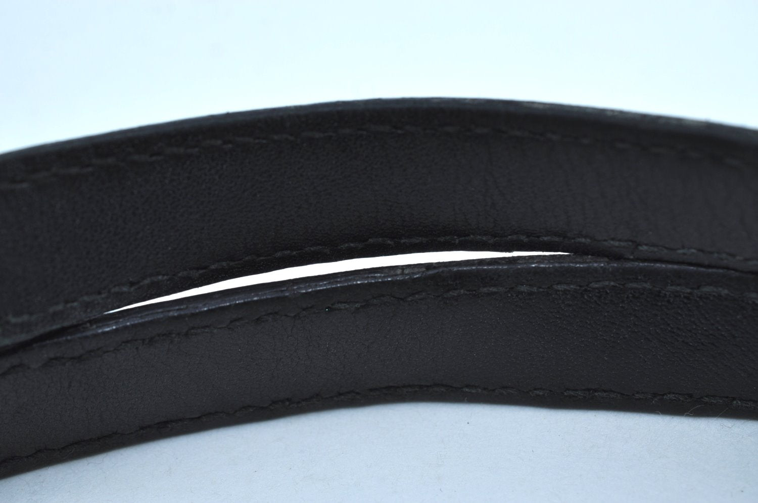 Authentic GUCCI Vintage Shoulder Tote Bag GG Canvas Leather Black K8366