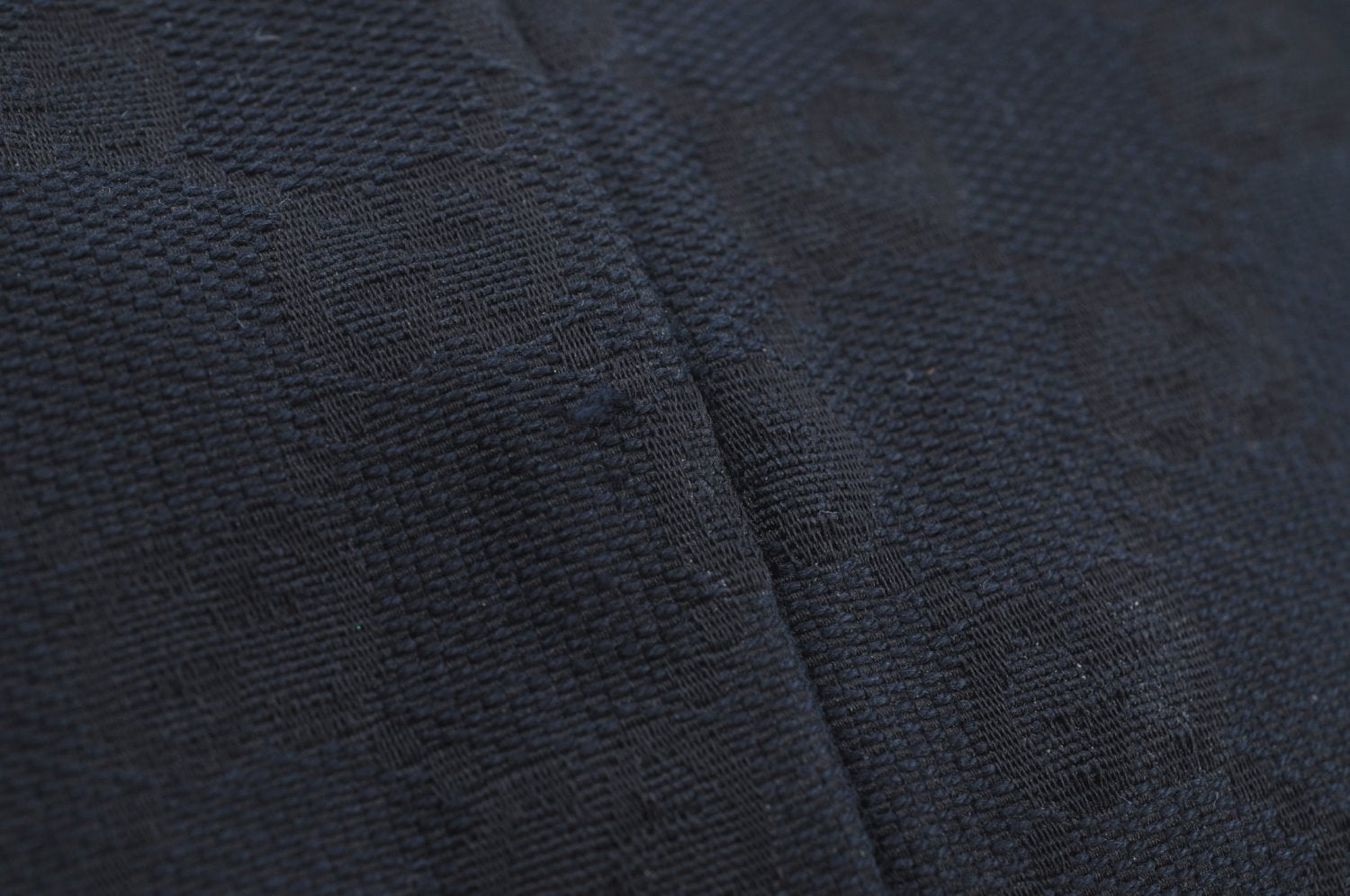 Authentic GUCCI Vintage Shoulder Tote Bag GG Canvas Leather Black K8366