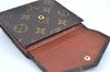 Authentic Louis Vuitton Monogram Porte Monnaie Billets Wallet M61660 LV K8368