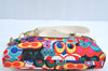 Authentic COACH Poppy Shoulder Cross Body Bag Canvas Leather Multicolor K8370