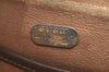 Authentic GUCCI GG Plus Vintage Clutch Hand Bag Purse PVC Leather Brown K8373
