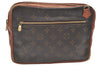 Authentic Louis Vuitton Monogram 2Way Shoulder Clutch Bag Old Model LV K8380