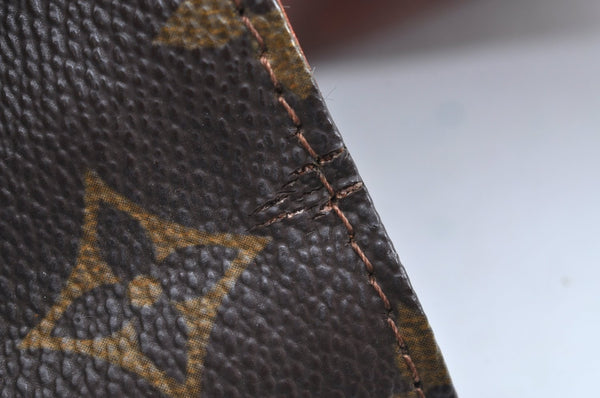 Authentic Louis Vuitton Monogram Pochette Dame GM M51810 Clutch Hand Bag K8381