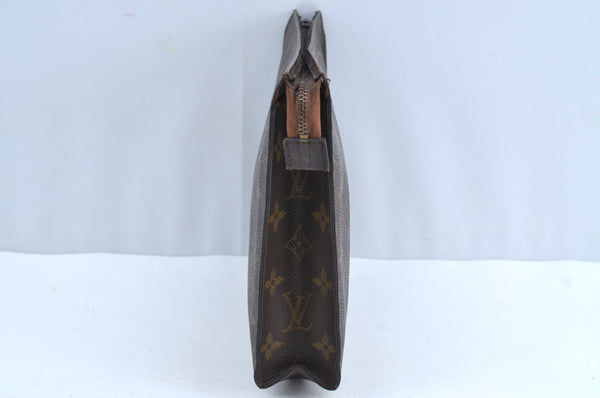 Auth Louis Vuitton Monogram Poche Toilette 26 Cosmetics Pouch Old Model LV K8382
