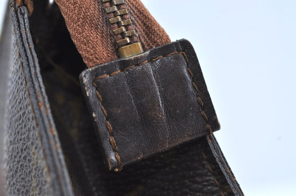 Auth Louis Vuitton Monogram Poche Toilette 26 Cosmetics Pouch Old Model LV K8382