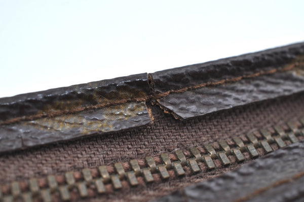 Auth Louis Vuitton Monogram Poche Toilette 26 Cosmetics Pouch Old Model LV K8382