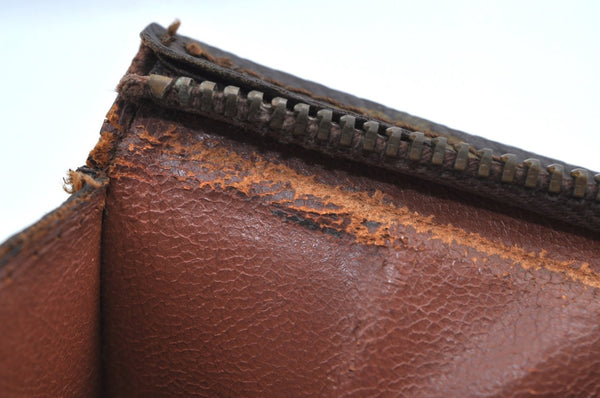 Auth Louis Vuitton Monogram Poche Toilette 26 Cosmetics Pouch Old Model LV K8382