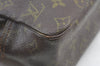 Auth Louis Vuitton Monogram Trousse Toilette 28 Clutch Hand Bag Old Model K8383