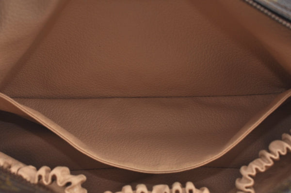 Auth Louis Vuitton Monogram Trousse Toilette 28 Clutch Hand Bag Old Model K8383