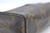 Authentic Louis Vuitton Monogram Poche Toilette 15 M47546 Cosmetics Pouch K8385