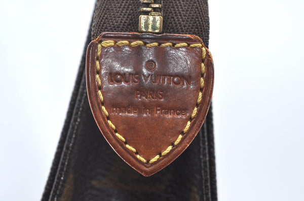Authentic Louis Vuitton Monogram Poche Toilette 15 M47546 Cosmetics Pouch K8385
