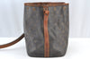 Authentic Louis Vuitton Monogram Petit Noe M42226 Drawstring Bag Junk K8387