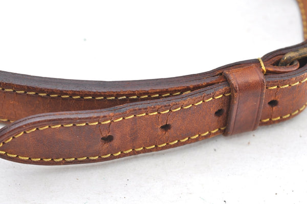 Authentic Louis Vuitton Monogram Petit Noe M42226 Drawstring Bag Junk K8387