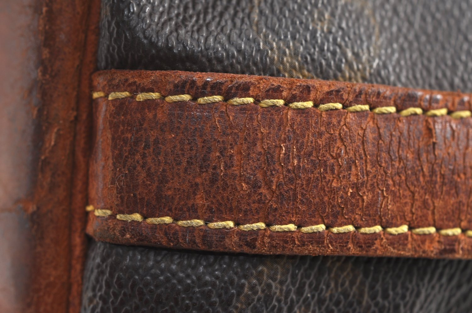 Authentic Louis Vuitton Monogram Petit Noe M42226 Drawstring Bag Junk K8387