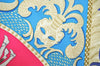 Authentic HERMES Carre 90 Scarf "LA PRESENTATION" Silk Blue K8389