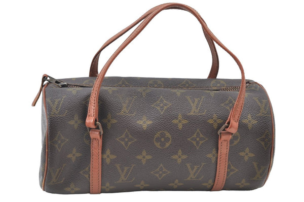 Authentic Louis Vuitton Monogram Papillon 26 Hand Bag Old Model LV K8391