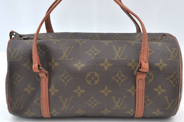 Authentic Louis Vuitton Monogram Papillon 26 Hand Bag Old Model LV K8391