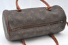 Authentic Louis Vuitton Monogram Papillon 26 Hand Bag Old Model LV K8391
