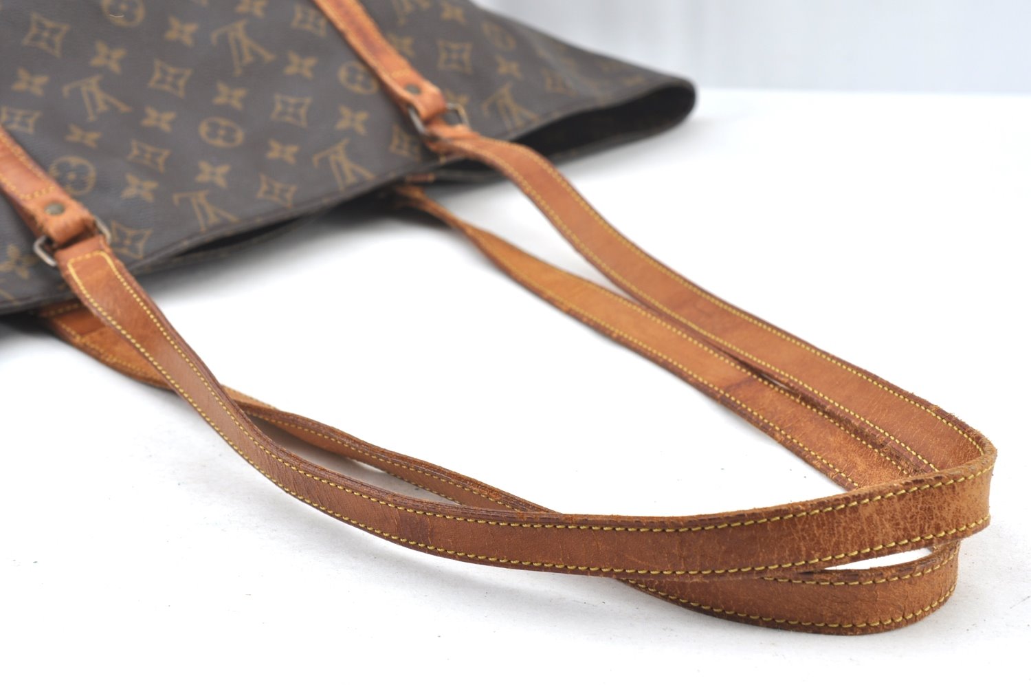 Authentic Louis Vuitton Monogram Sac Shopping GM Tote Bag M51110 LV K8392