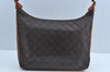Authentic Louis Vuitton Monogram Boulogne 35 Shoulder Cross Bag M51260 LV K8393
