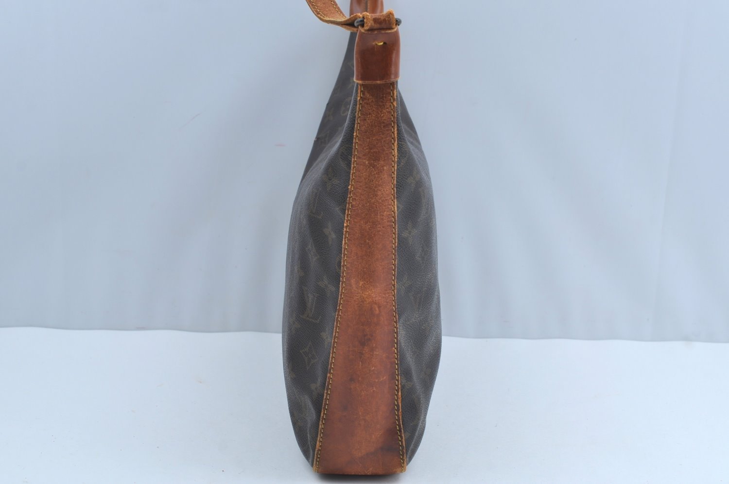 Authentic Louis Vuitton Monogram Boulogne 35 Shoulder Cross Bag M51260 LV K8393