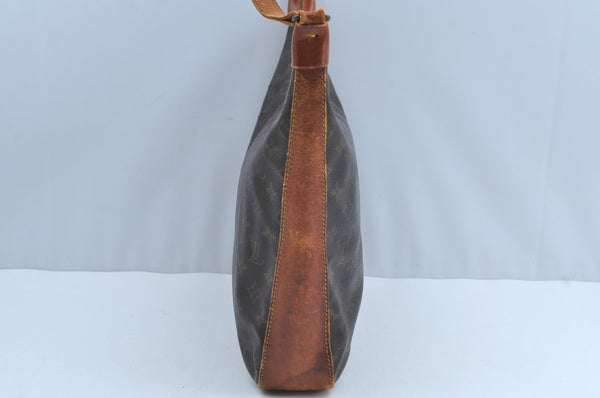 Authentic Louis Vuitton Monogram Boulogne 35 Shoulder Cross Bag M51260 LV K8393