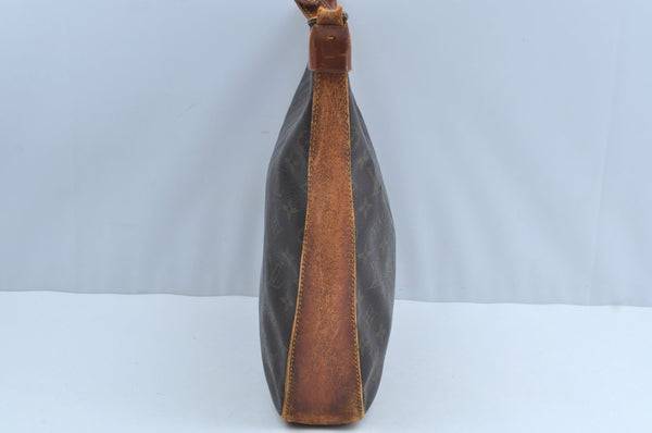 Authentic Louis Vuitton Monogram Boulogne 35 Shoulder Cross Bag M51260 LV K8393