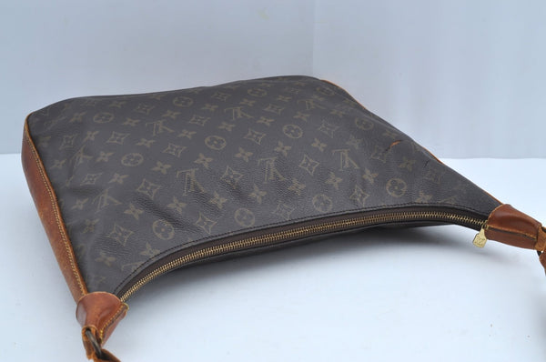 Authentic Louis Vuitton Monogram Boulogne 35 Shoulder Cross Bag M51260 LV K8393