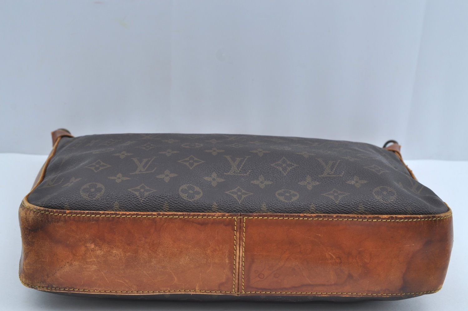 Authentic Louis Vuitton Monogram Boulogne 35 Shoulder Cross Bag M51260 LV K8393