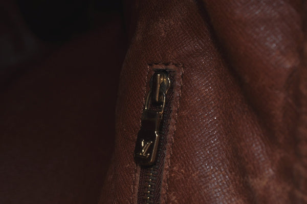 Authentic Louis Vuitton Monogram Boulogne 35 Shoulder Cross Bag M51260 LV K8393