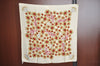 Authentic CHANEL Scarf Jewel Motif CC Logo Silk White Red K8397