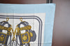 Authentic HERMES Carre 90 Scarf "BRIDES de GALA par" Silk Light Blue K8399