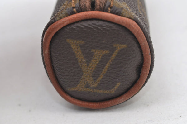 Authentic Louis Vuitton Monogram Etui 3 Golf Ball Case Old Model LV K8403