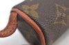 Authentic Louis Vuitton Monogram Etui 3 Golf Ball Case Old Model LV K8403